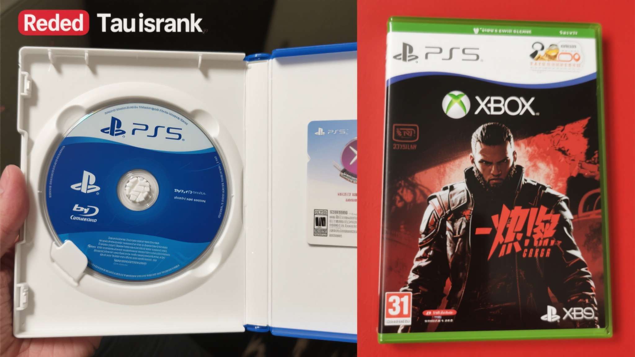 有玩家在Reddit和Twitter上晒出对比图：同一款游戏，PS5版盒内是完整